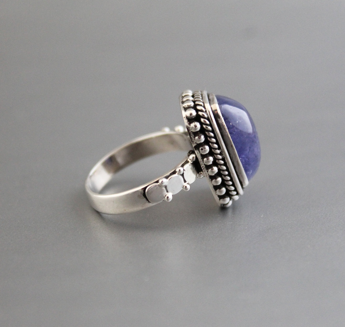 Natural Tanzanite Ring