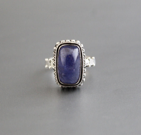 Natural Tanzanite Ring