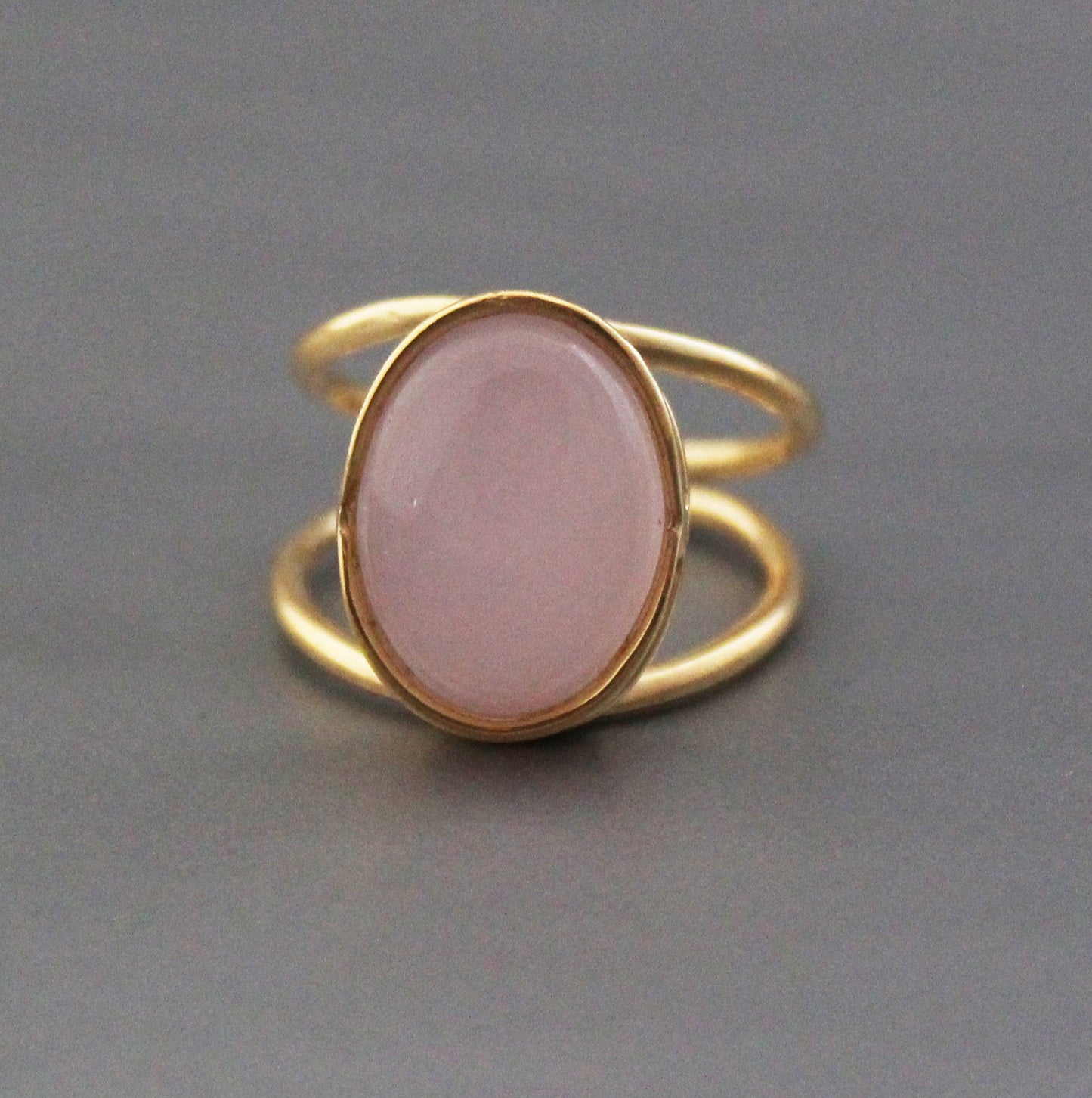 Pink Chalcedony Ring