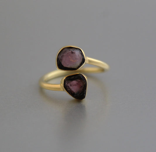 Raw Tourmaline Ring