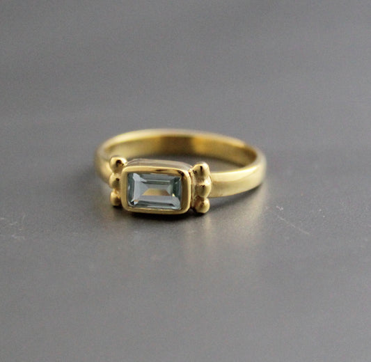 Aquamarine Ring