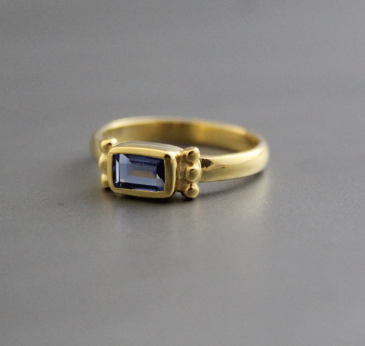 Blue Sapphire Ring