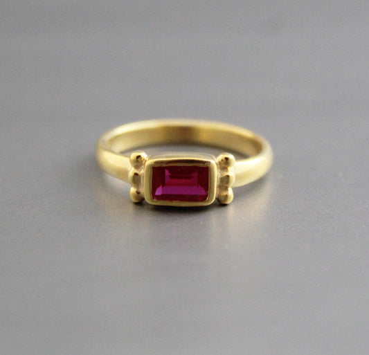 Ruby Engagement Rings