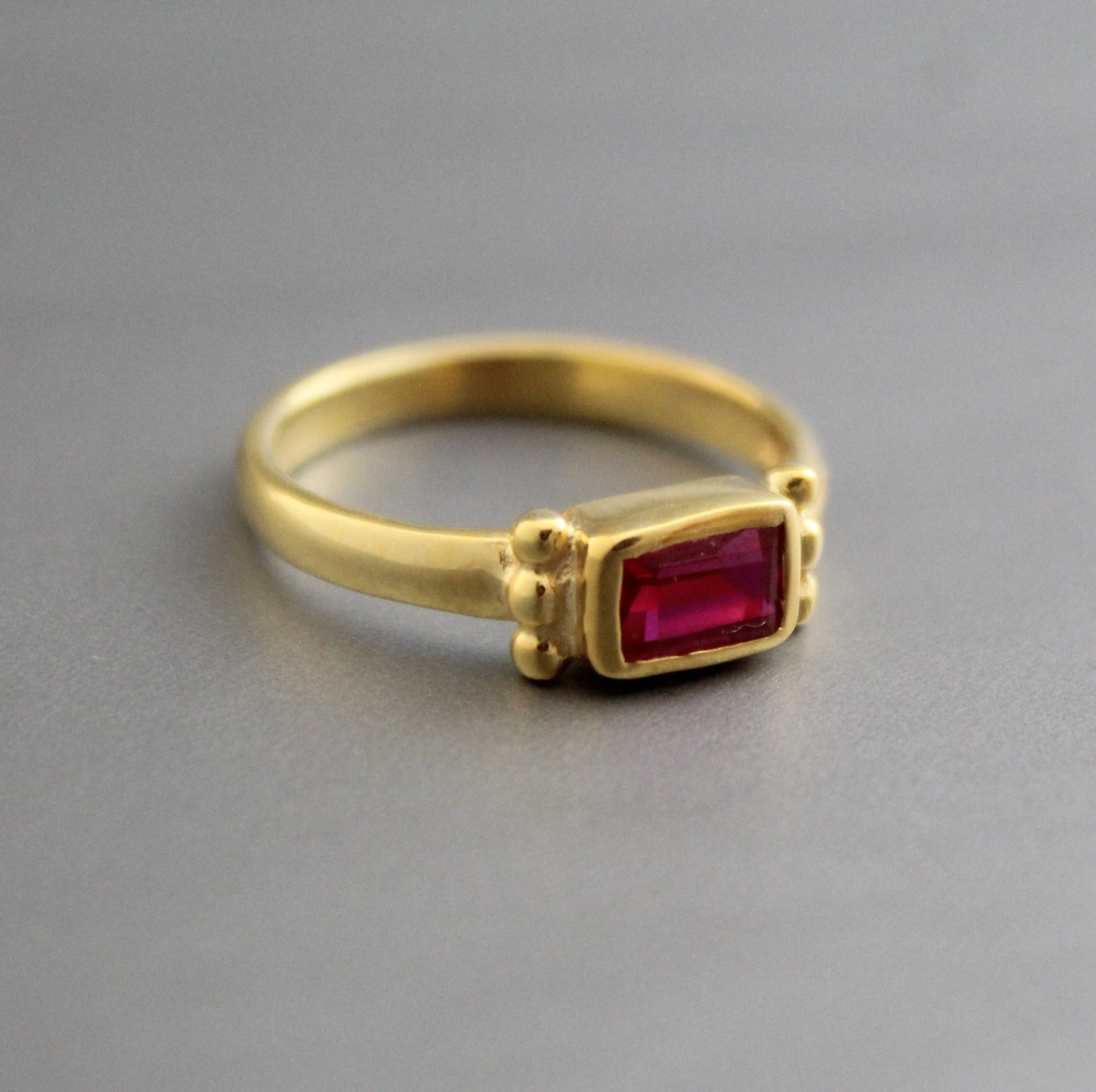 Ruby Engagement Rings