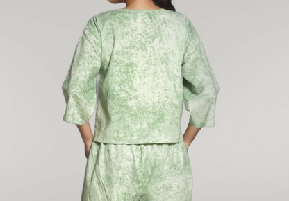 Linen Effortless Chic Shirt and Shorts, Loungewear Set