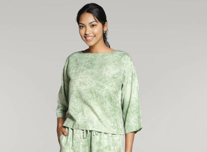 Linen Effortless Chic Shirt and Shorts, Loungewear Set