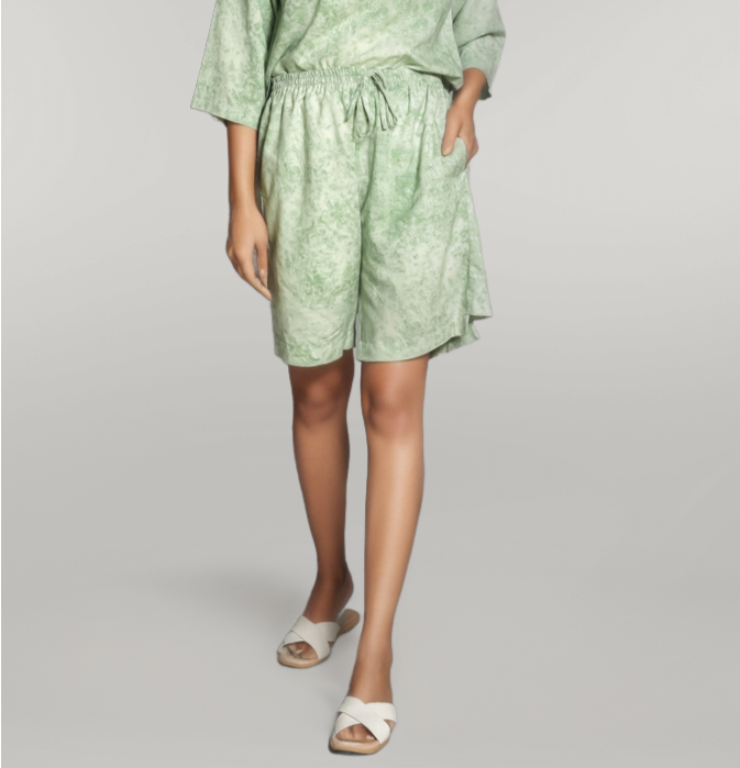 Linen Effortless Chic Shirt and Shorts, Loungewear Set