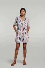 Bridesmaid Blouse, Beautiful Print Summer Shirt