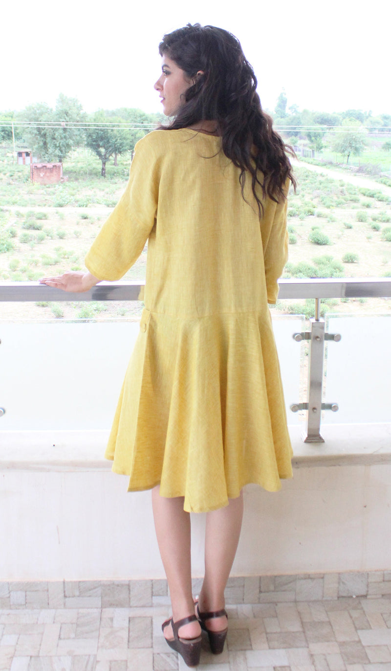 Linen Dress With Pockets, Linen Midi Dress, Linen Tunic, Plus Size Linen, Linen Clothing, Linen shift dress, Women, Linen Clothing