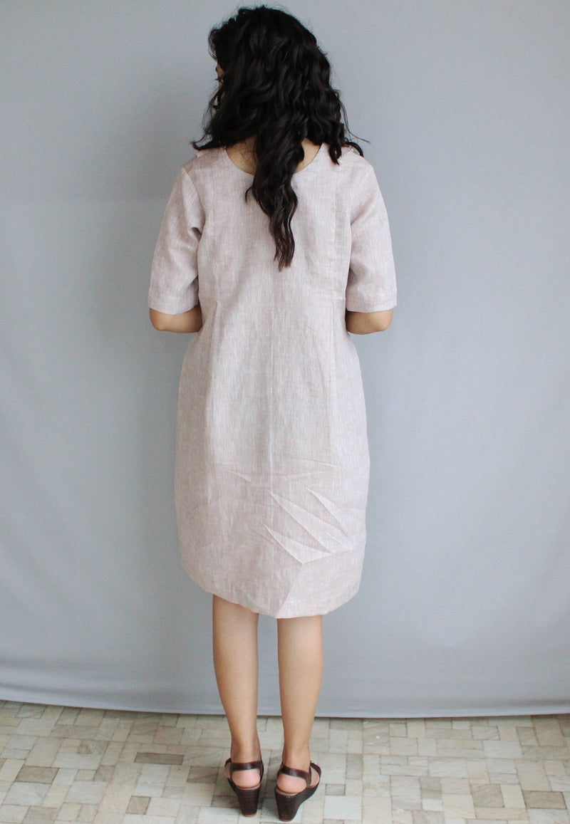Linen Tunic Dress with Half Sleeves, photo 3