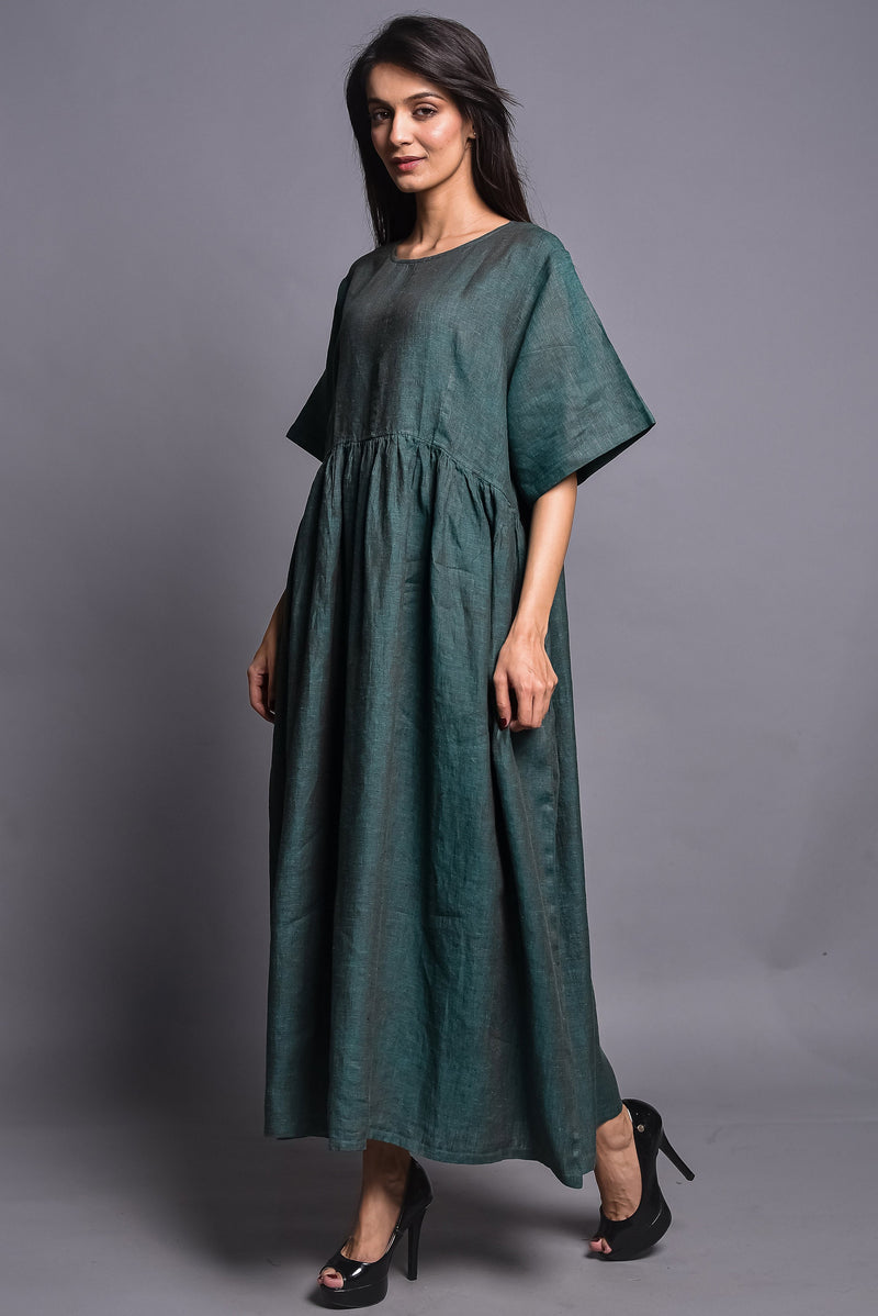 Bohemian Linen Maxi Dress, photo 3