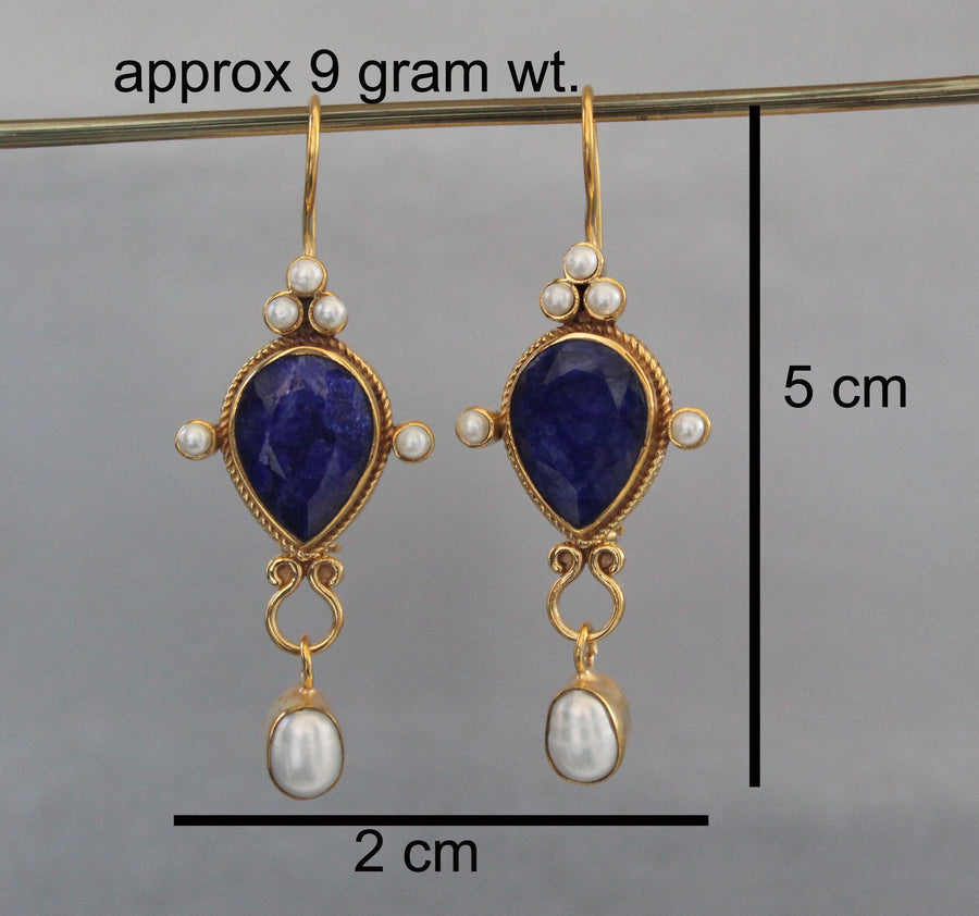 Emerald Earrings, Edwardian Style, Gold, photo 3