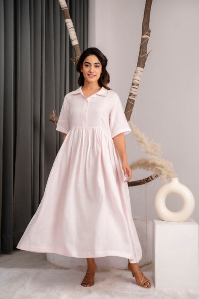 Long Linen Dress, Loose Linen Dress, Plus Size Clothing, Classic Linen Dress Women, Elegant Linen Dress, Premium Linen Clothing for Women