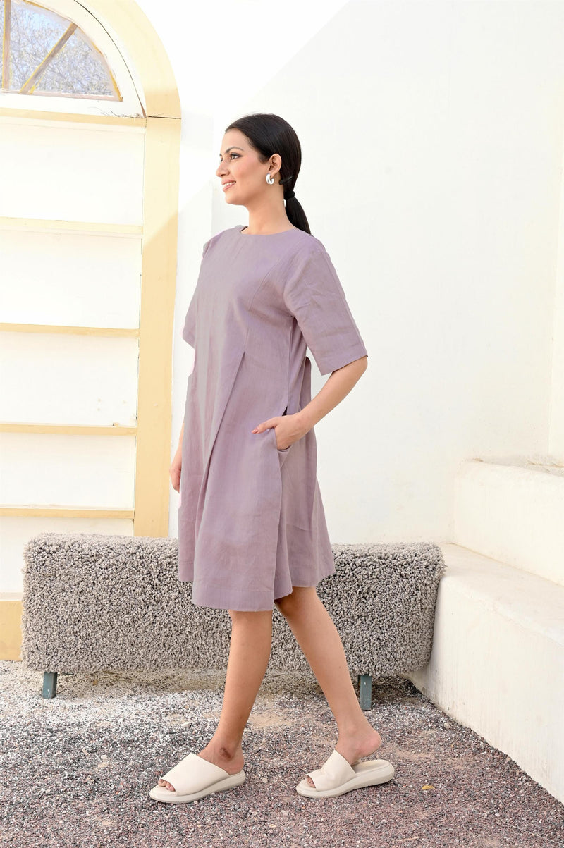 Midi Length Linen Tunic Dress, photo 2