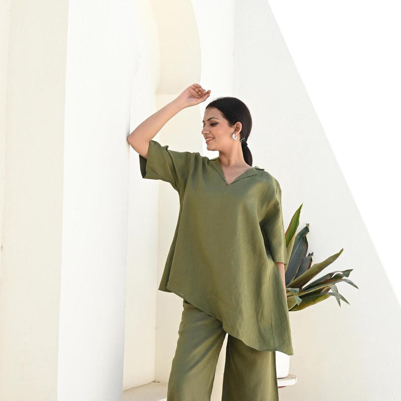 Long Linen Blouse Woman, Half Sleeves Tunic Top, Loose Soft Linen Blouses, Oversized Shirt, Plus Size Clothing, Large Sze Top, Gift for Mom
