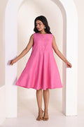 Handmade Linen A-Line Dress: Sleeveless Summer Tunic