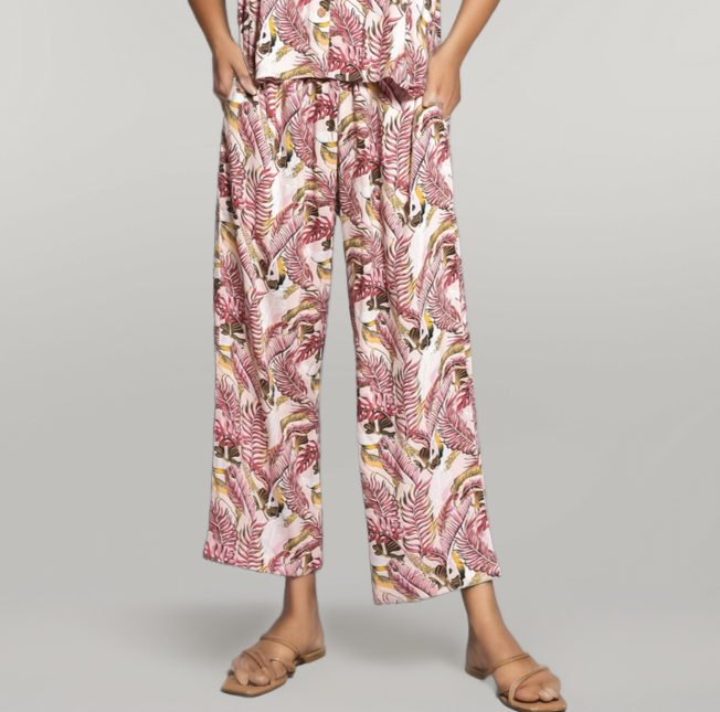 Trending leaf Print Pant, Comfy Loose Pant