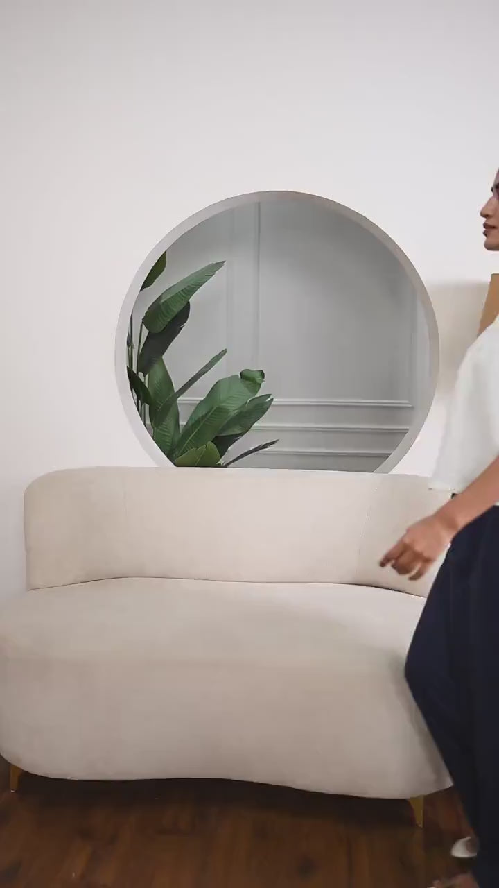 Wide Leg Linen Palazzo Pants: Elastic Waist Culottes, High Rise, Side pockets