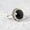 Natural Black Onyx Ring, Handmade Ring, Sterling Silver, Black Gemstone Ring, December Birthstone, Gift For Her, Birthday, Promise