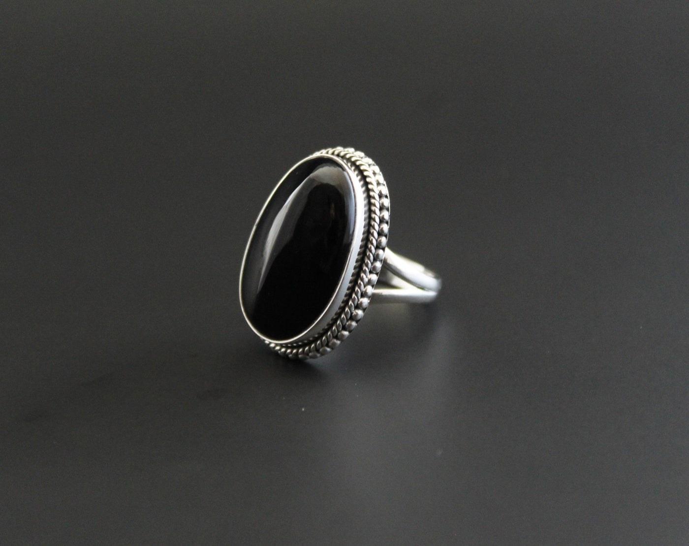 Black Onyx Ring,December Birthstone,onyx ring,black ring,fashion ring,gemstone ring,stack ring,stackable rings,Energy Ring,Promise Ring
