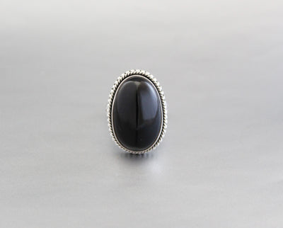 Black Onyx Ring,December Birthstone,onyx ring,black ring,fashion ring,gemstone ring,stack ring,stackable rings,Energy Ring,Promise Ring