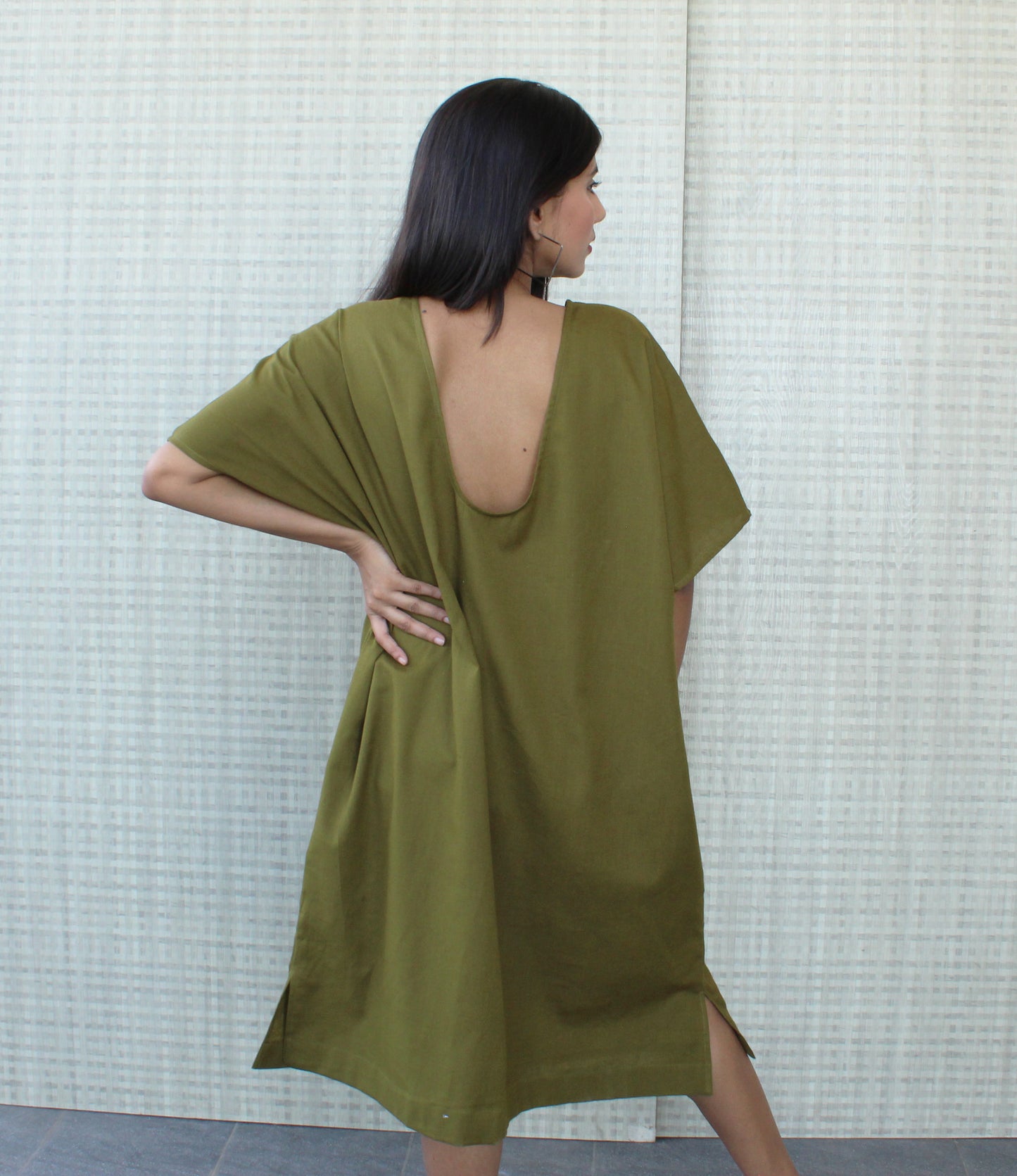 Drop Shoulder Dress