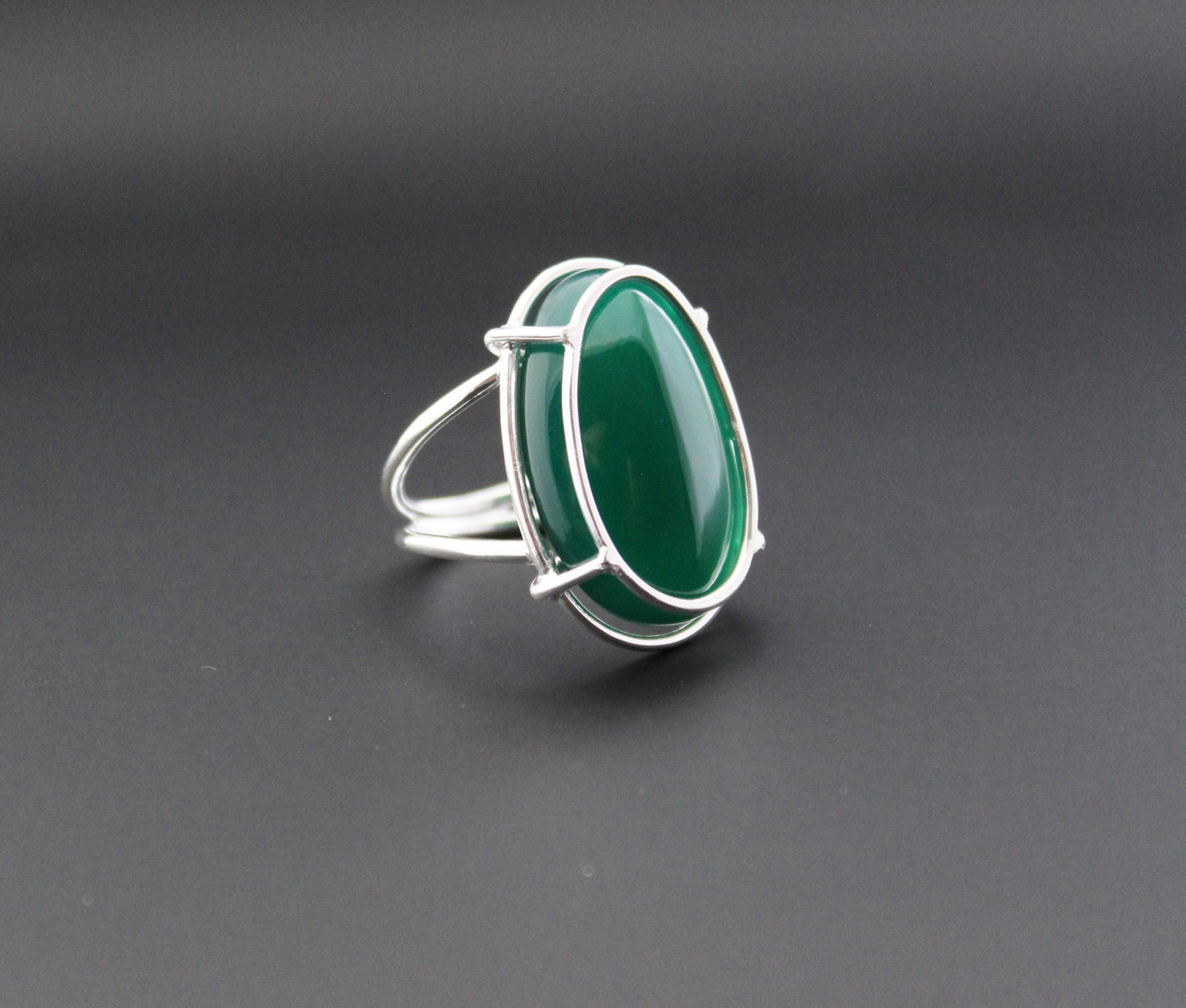 Natural Green Onyx Ring, Handmade 925 Silver Ring, Green Onyx Designer Ring, December Birthstone, Promise Ring, Hand Crafted Bohemian Ring