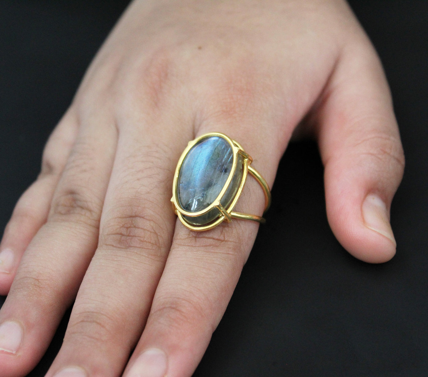 Labradorite Ring