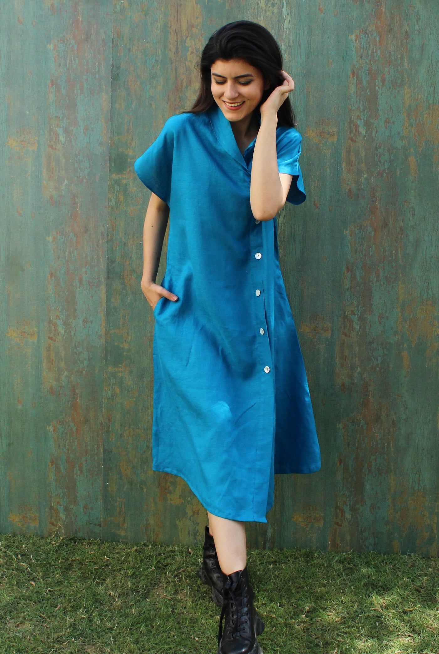 Linen Dress Organic Linen Dress