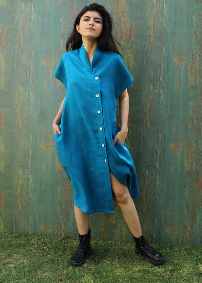 Linen Dress Organic Linen Dress