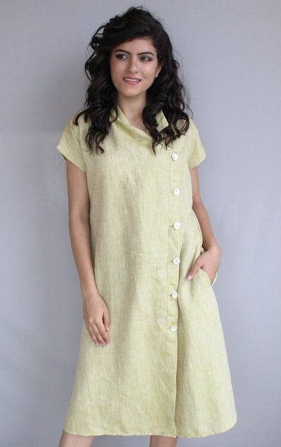 Linen Dress Organic Linen Dress