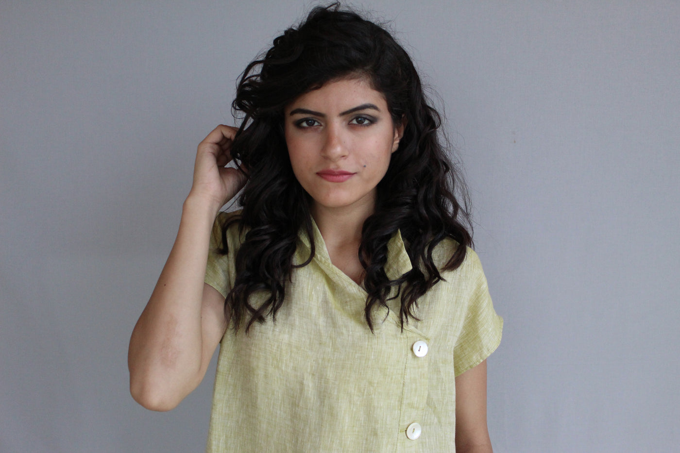 Linen Dress Organic Linen Dress