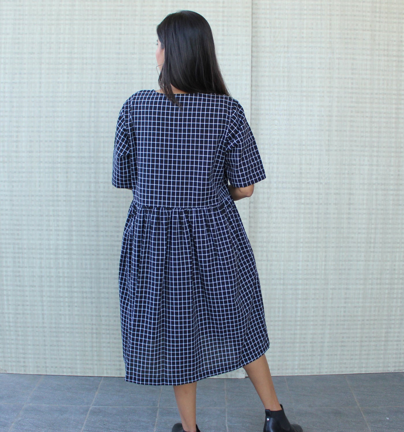 Smocked Midi Dress PLUS SIZE