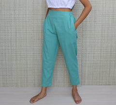 Pant with Hidden Side Pockets
