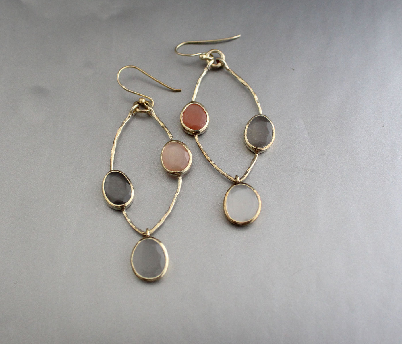 Natural Moonstone Earrings