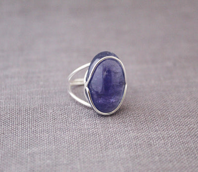 Natural Tanzanite Ring