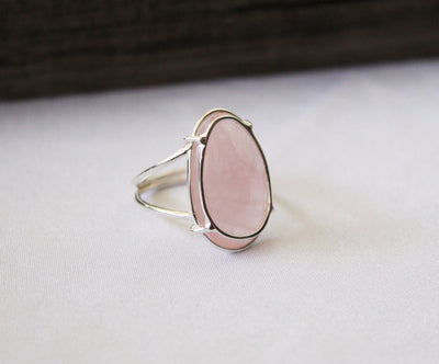 Rose Quartz Ring