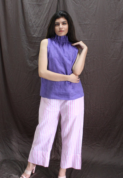 Turtle Neck Crop Top